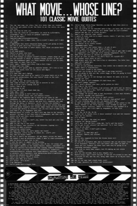 You can't just go home and scrub it off. 101 Classic Movie Quotes Poster - TeeVault.com