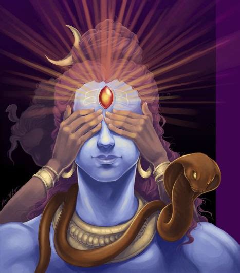 The Third Eye Of Lord Shiva Significance And Symbolism