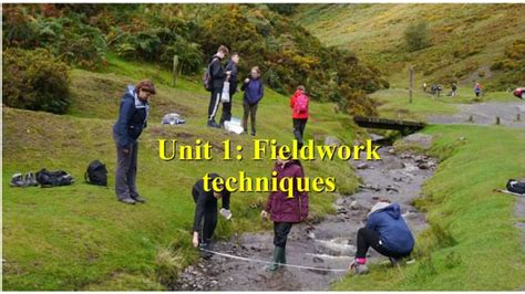 Unit 1 Fieldwork Techniquespptx