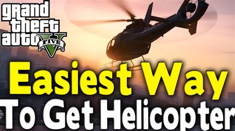 Абониране, за да се свали landeplatz helikopter. GTA 5 - EASIEST WAY TO GET A HELICOPTER (Secret Location ...