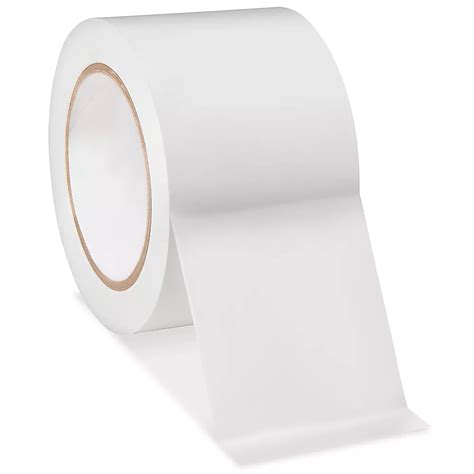 Uline Industrial Vinyl Safety Tape 3 X 36 Yds White S 3359 Uline