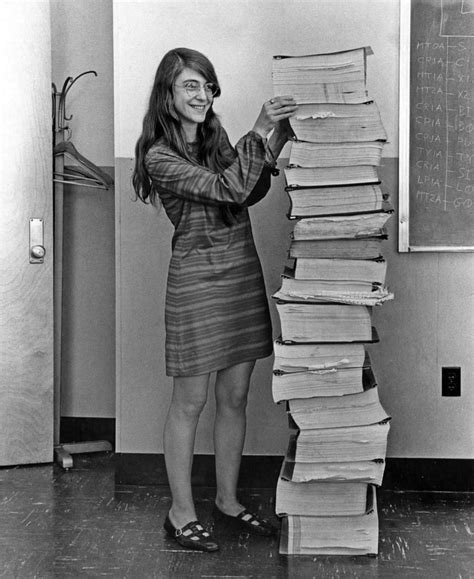 1969 Margaret Hamilton Nasas Lead Software Engineer For The Apollo