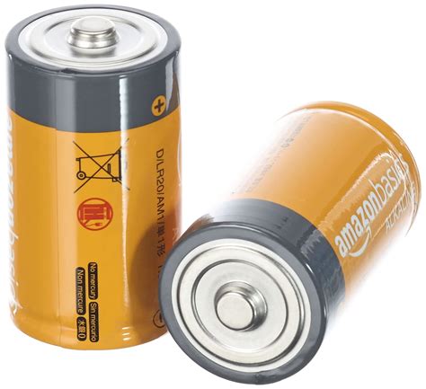 Buy Amazon Basics 12 Pack D Cell Alkaline All Purpose Batteries 15