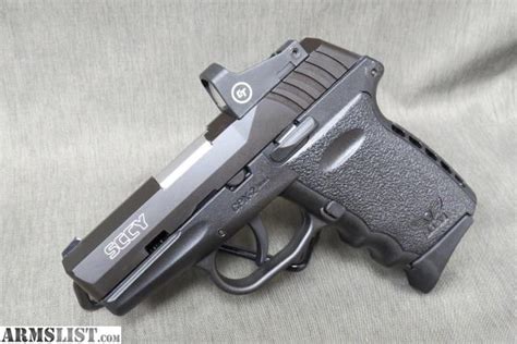 Armslist For Sale Sccy Cpx 2 With Red Dot 9mm Pistol Cpx 2rd 9 Mm