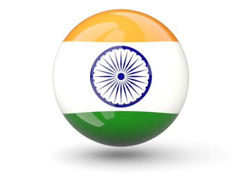 India Flag Button Png Clip Art Library