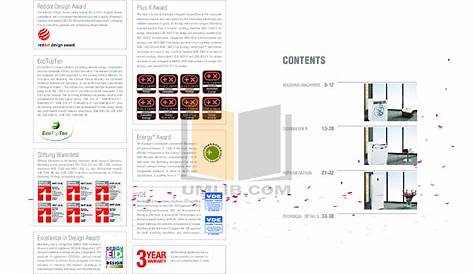 PDF manual for Blomberg Dishwasher GVN 1380