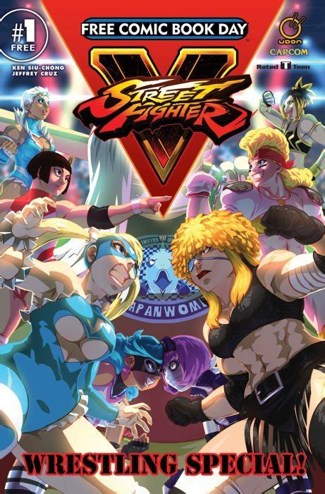 Street Fighter V Wrestling Special Special 1 Udon Entertainment