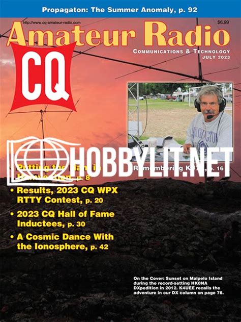 Cq Amateur Radio Magazine Vol 79 No 7
