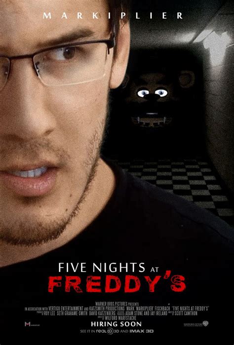 Five Nights At Freddys Movie Poster Five Nights At Freddys Freddy