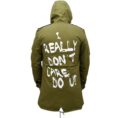 I Really Don't Care Jacket Worn by Melania Trump - Designer Leather ...