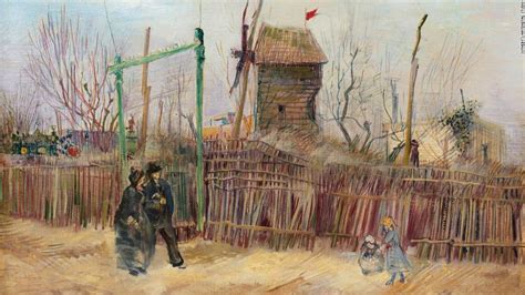 Vincent Van Goghs Street Scene In Montmartre Sells For 154m Cnn