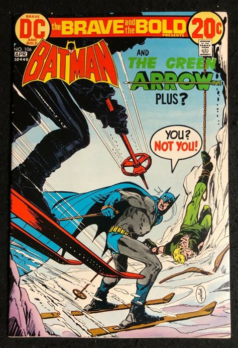 Brave And The Bold 1955 106 Vfnm 90 Batman And Green Arrow