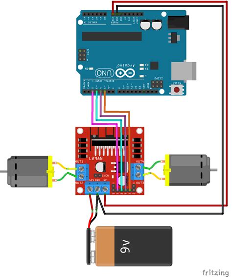 Here i plugged them into pins 2, 3, 4, and 5 on the arduino. How to use the L298N Motor Driver - Arduino Project Hub