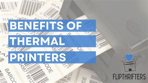 Benefits Of Thermal Label Printers Flipthrifters