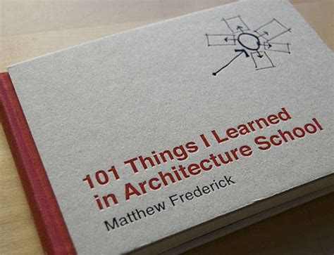 101 Things I Learned In Architecture School Book Review