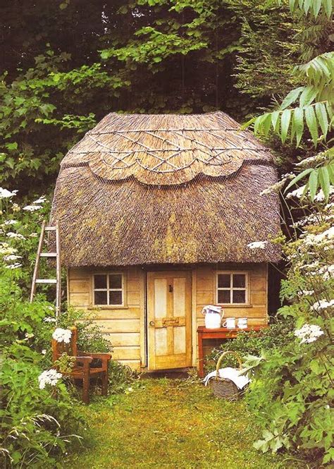 Cottages Thatched Roof And Sheds On Pinterest