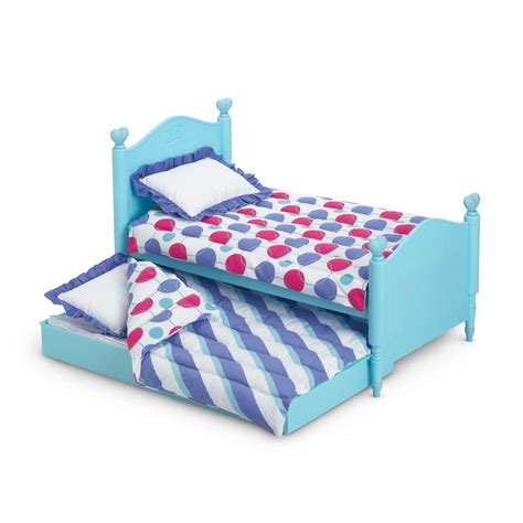 the trundle bed and bedding ii is a bitty twin furniture released in 2010 retail cost was