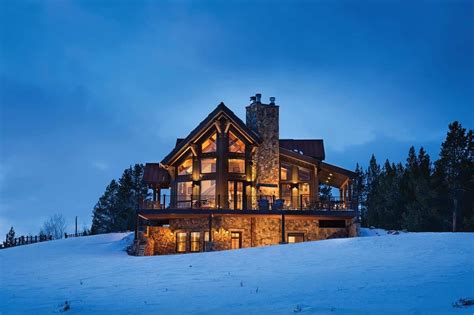 Delightful Timber Frame Mountain Cabin Perched On A Colorado Hillside