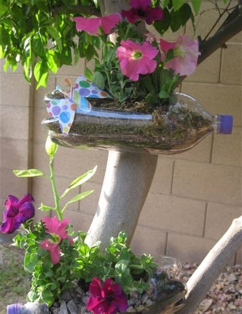 16 Recycled Bottle Planters