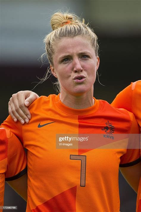 Kirsten Van De Ven Of Holland During The Friendly Match Between News