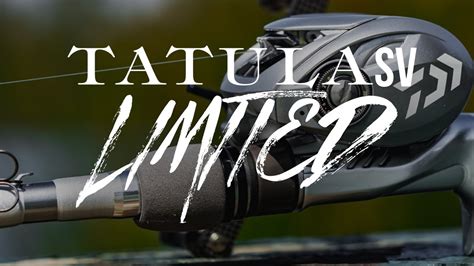 The All New Daiwa Tatula SV 103 Limited One Time Limited Edition