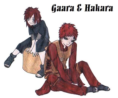 Gaara And Hakara By Mialove01 On Deviantart