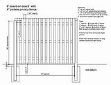 Images of Free Wood Fence Plans