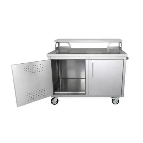 Casa Nico Stainless Steel 48 In X 43 In X 30 In Portable Outdoor