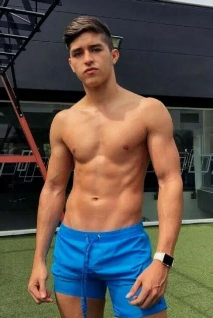 Shirtless Male Athletic Jock Muscular Beefcake Hunk Hot Dude Photo X