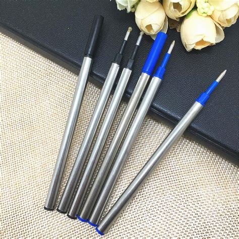 3~20x Metal Ballpoint Pen Refills Replaceable Refill For Signature Pen
