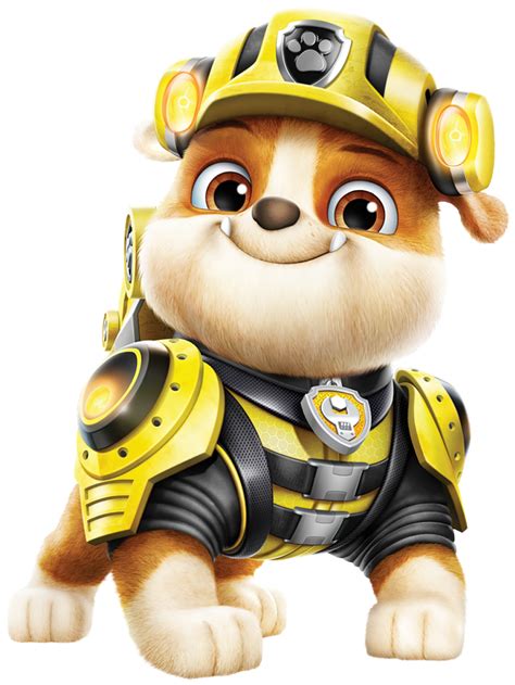 Rubble Zuma Paw Patrol Png