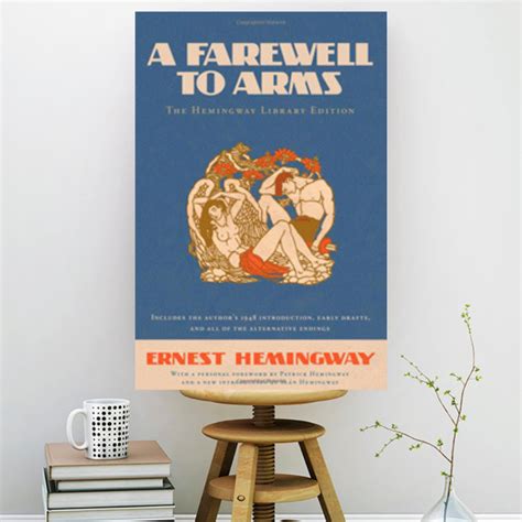 A Farewell To Arms Art Print Canvas Wall Art Prints Gallery Wrap Canvas