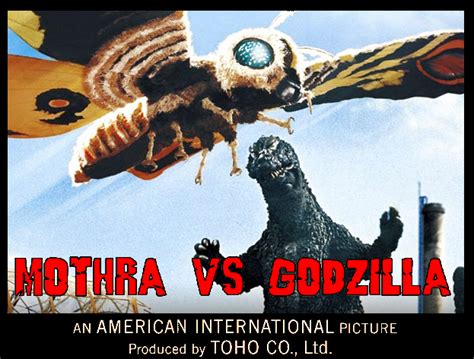 godzilla vs mothra poster