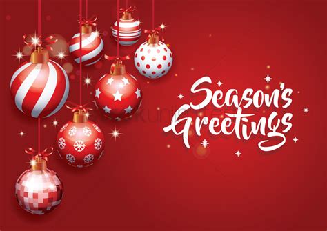 Season Greetings - Seasons greetings Vector Image - 2111495 ...