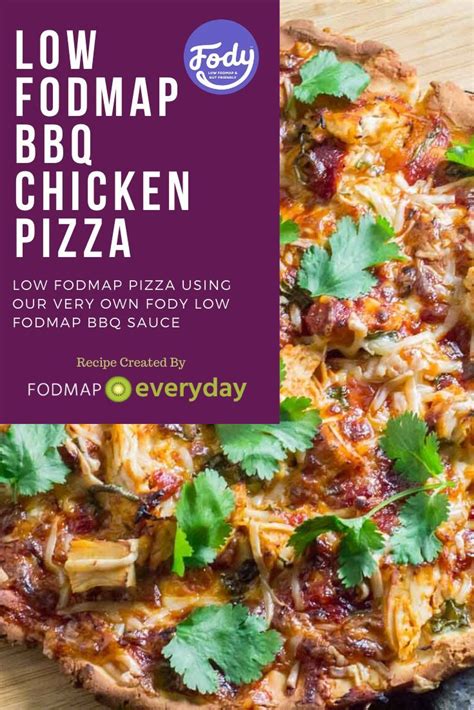 1 pound boneless skinless chicken breasts. Low FODMAP BBQ Chicken Pizza in 2020 | Chicken pizza, Bbq ...
