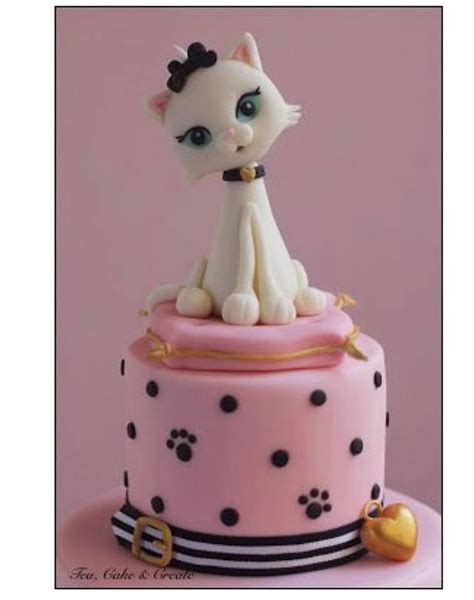 Cantinho Da Maila Bolo Decorado Com Gatinha Birthday Cake For Cat