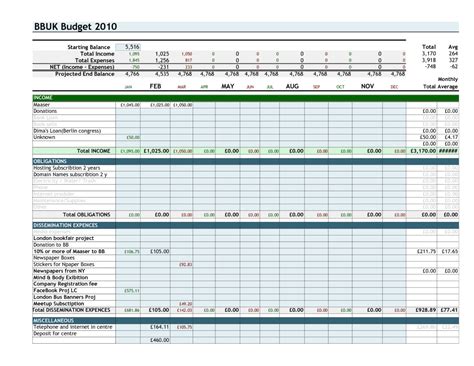Bill Spreadsheet Example For Samples Of Budget Spreadsheets Sample
