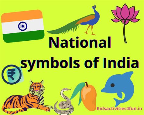 Symbols Of India Simple 5 Craft For Kids And National Symbols Of India