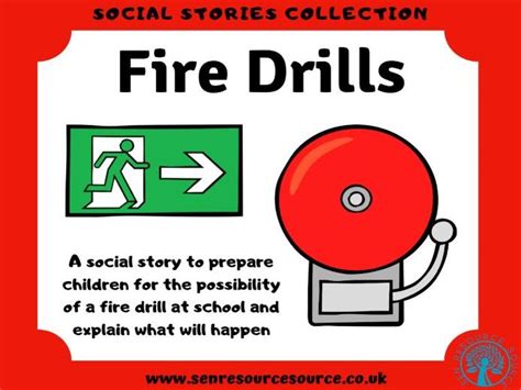 Fire Drills Social Story Teaching Resources