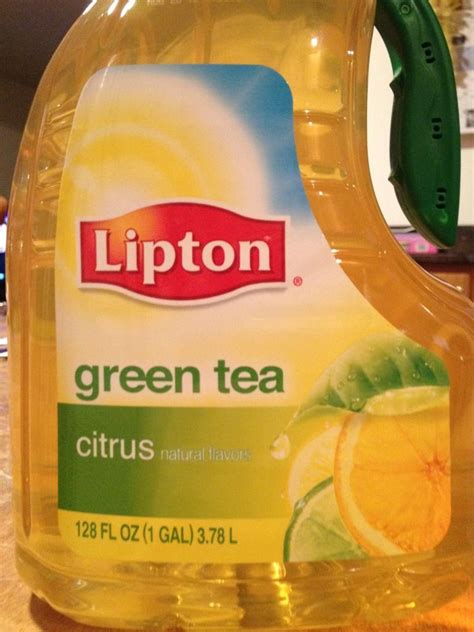 It contains catechins that help flush out toxins from the body and slow down the aging process. Is it really healthy? Lipton's Bottled Citrus Green Tea ...