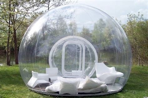 Sleep Under The Stars With The Inflatable Clear Bubble Tent Getdatgadget