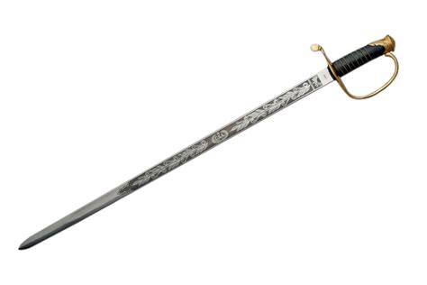 39″ Wj Mcelroy Confederate Sword Toledo Swords