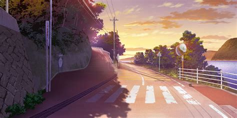 Beautiful 300 Background Anime Road For Phone And Desktop