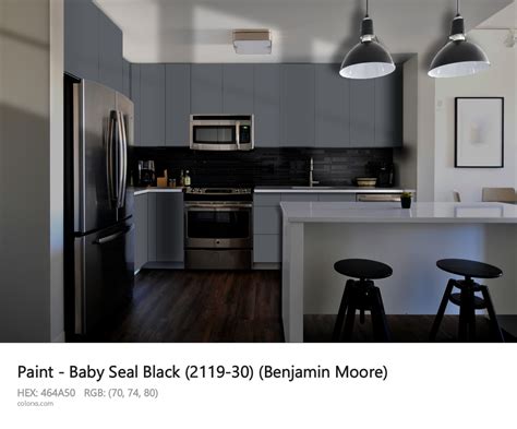 Benjamin Moore Baby Seal Black 2119 30 Paint Color Codes Similar