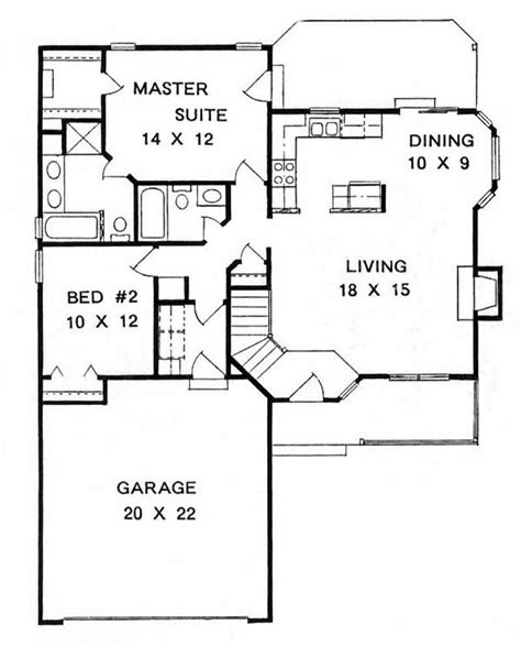 2 Bedroom House Plans With Basement Browse This Beautiful Selection