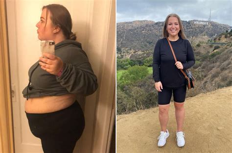 woman drops 140lbs naturally after ditching the scales