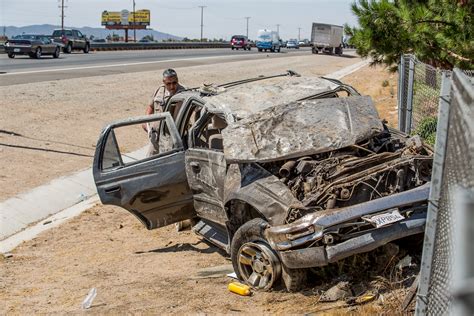 Woman Injured After Crash On Interstate 15 Monday Morning In Hesperia