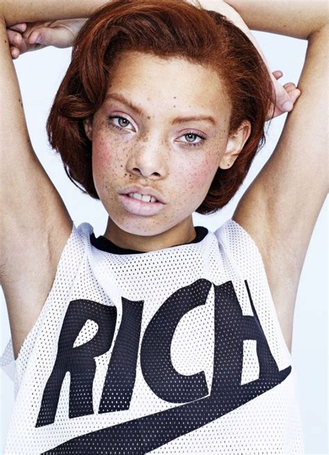 Model Of The Week Aleece Wilson Black Girls With Freckles Freckles Girl Freckles