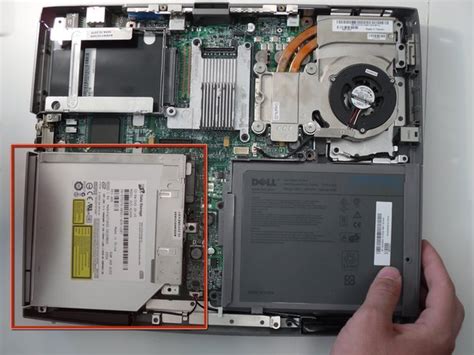 Removing Dell Inspiron 1150 Optical Drive Ifixit