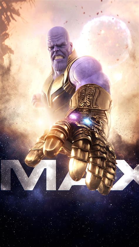 2160x3840 Thanos Imax Avengers Infinity War Poster 2018 Sony Xperia X